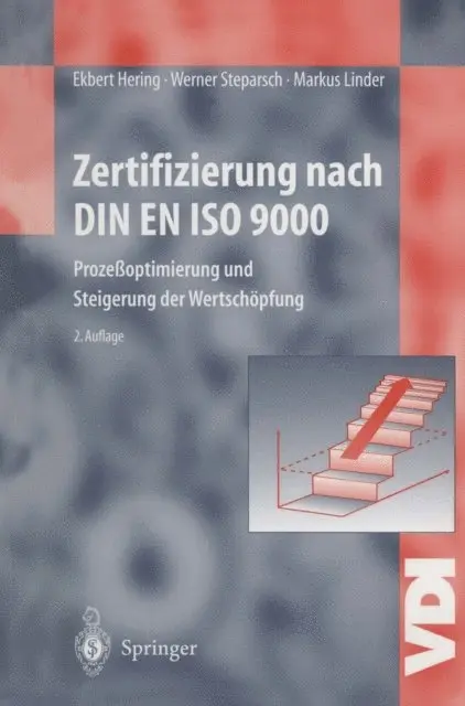 Markus Linder, Werner Steparsch, Ekbert Hering - Zertifizierung nach DIN EN ISO 9000, E-bok. Tillgänglighet: Lägg i varukorg