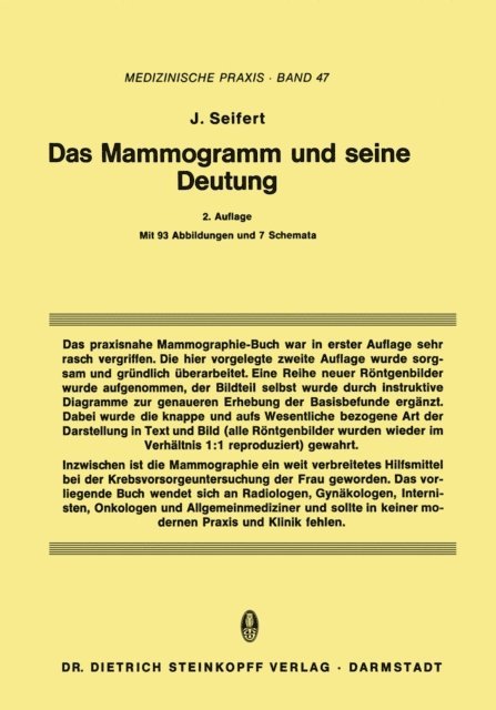 Jurgen Seifert - Das Mammogramm und seine Deutung, E-bok