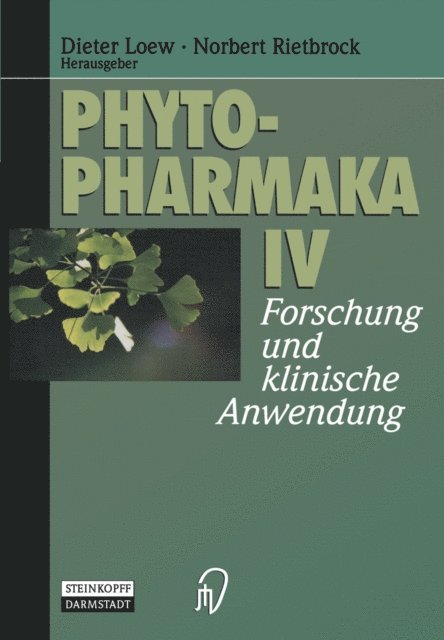 Norbert Rietbrock, Dieter Loew - Phytopharmaka IV, E-bok