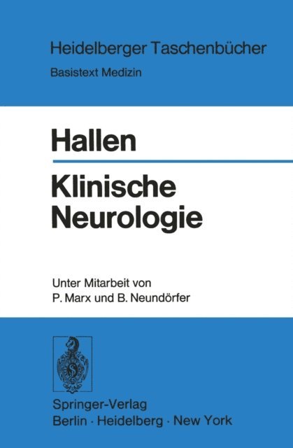 O. Hallen - Klinische Neurologie, E-bok