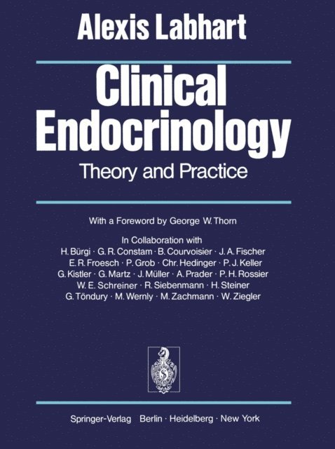 A. Labhart - Clinical Endocrinology, E-bok