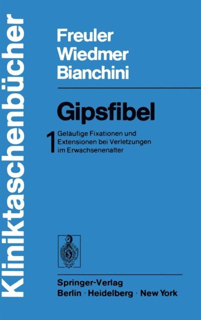 D. Bianchini, U. Wiedmer, F. Freuler - Gipsfibel, E-bok