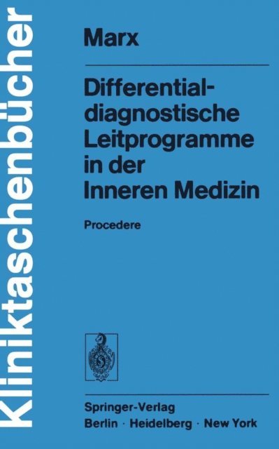 H. Marx - Differentialdiagnostische Leitprogramme in der Inneren Medizin, E-bok