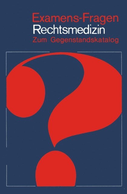 H.J. Wagner, W. Schwerd - Rechtsmedizin, E-bok
