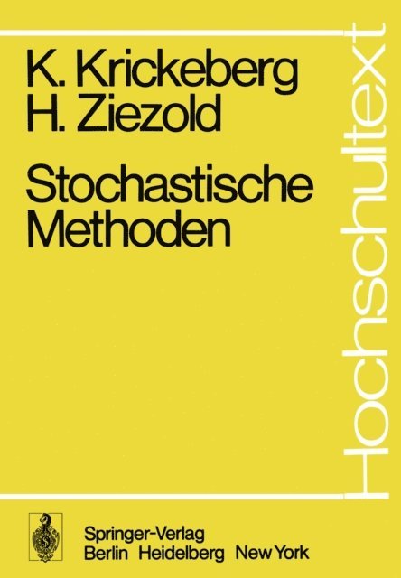 H. Ziezold, K. Krickeberg - Stochastische Methoden, E-bok