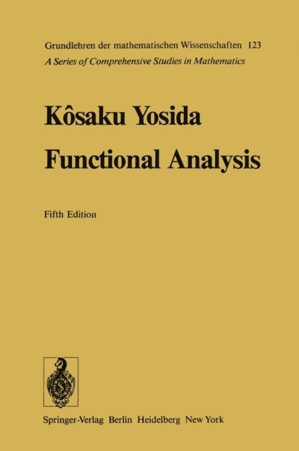 Kosaku Yosida - Functional Analysis, E-bok
