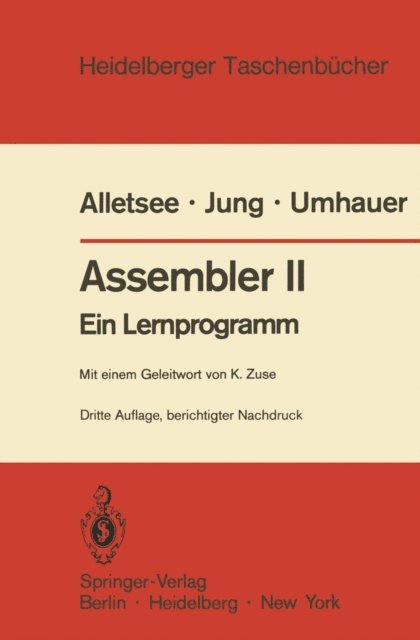 Gerd F. Umhauer, Horst Jung, Rainer Alletsee - Assembler II, E-bok