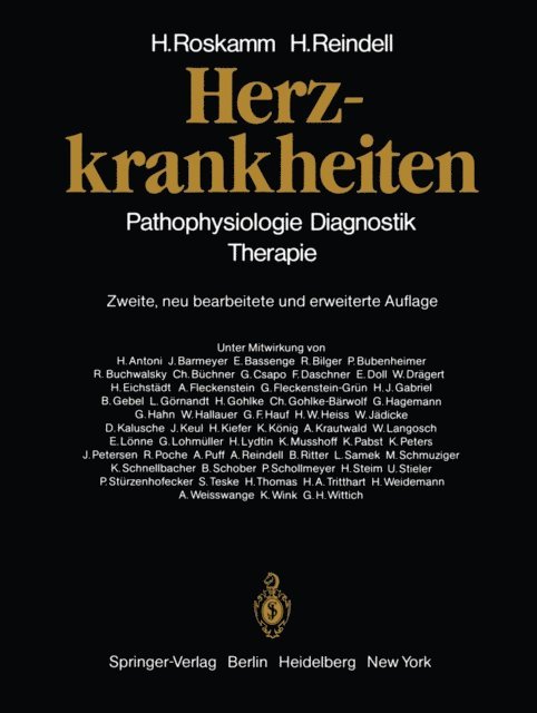 H. Reindell, H. Roskamm - Herzkrankheiten, E-bok
