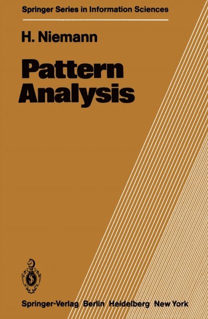 H. Niemann - Pattern Analysis, E-bok