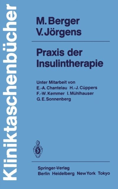 V. Jorgens, M. Berger - Praxis der Insulintherapie, E-bok