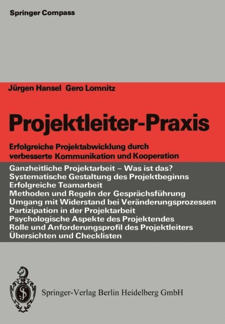 Gero Lomnitz, Jurgen Hansel - Projektleiter-Praxis, E-bok