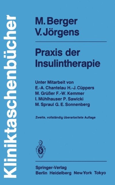 Viktor Jorgens, Michael Berger - Praxis der Insulintherapie, E-bok