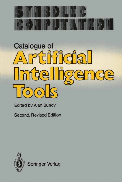 Alan Bundy - Catalogue of Artificial Intelligence Tools, E-bok