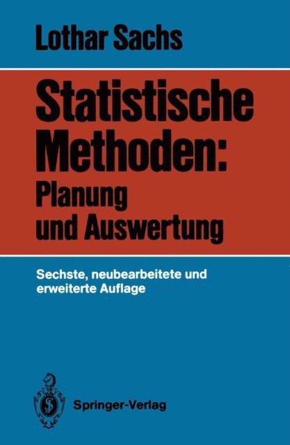 Lothar Sachs - Statistische Methoden, E-bok