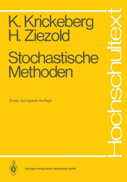 Herbert Ziezold, Klaus Krickeberg - Stochastische Methoden, E-bok