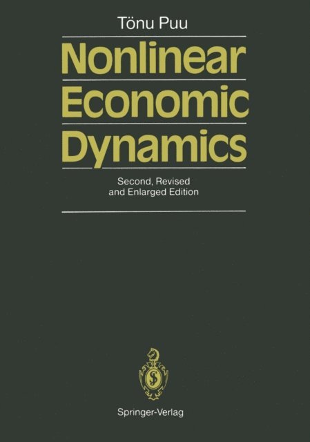 Tonu Puu - Nonlinear Economic Dynamics, E-bok