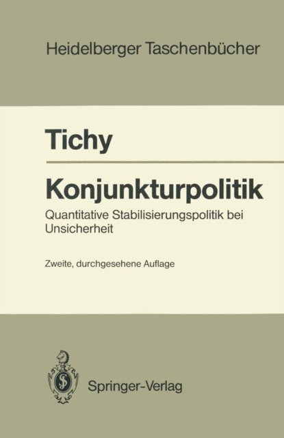 Gunther Tichy - Konjunkturpolitik, E-bok