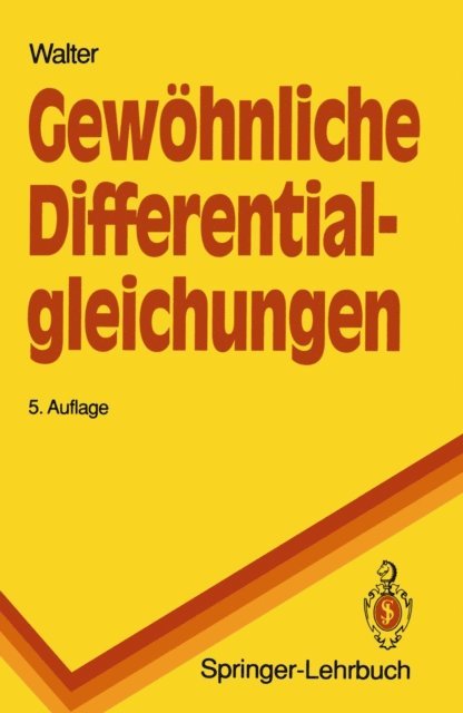 Wolfgang Walter - Gewöhnliche Differentialgleichungen, E-bok