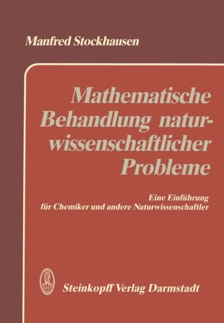 M. Stockhausen - Mathematische Behandlung naturwissenschaftlicher Probleme, E-bok