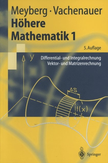 Peter Vachenauer, Kurt Meyberg - Höhere Mathematik 1, E-bok