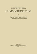 Lehrbuch der Charakterkunde