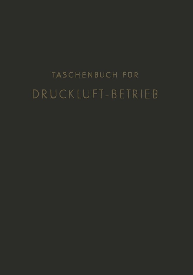 NA Hansen - Taschenbuch für Druckluft-Betrieb, Häftad