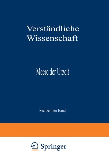 F. Drevermann, H. Loewen - Meere der Urzeit, E-bok
