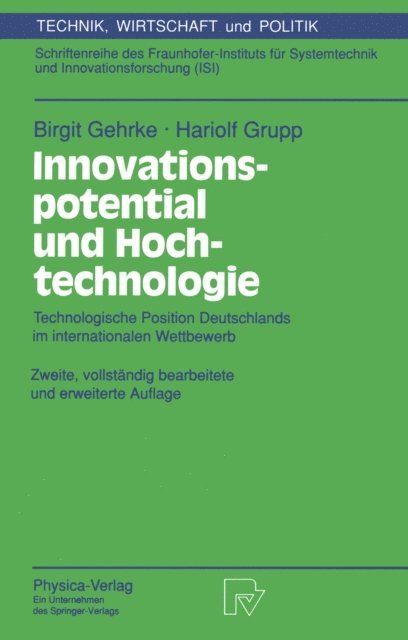 Hariolf Grupp, Birgit Gehrke - Innovationspotential und Hochtechnologie, E-bok