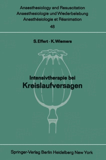 K. Wiemers, S. Effert - Intensivtherapie bei Kreislaufversagen, E-bok