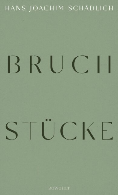 Hans Joachim Schadlich - Bruchstucke, E-bok