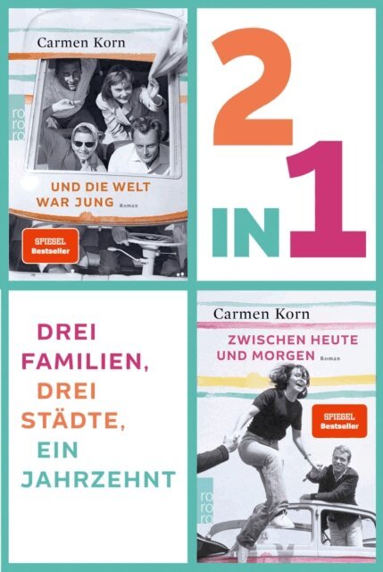 Carmen Korn - Drei-Stadte-Saga: 2in1 Bundle, E-bok