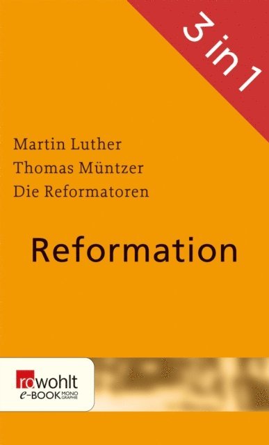 Veit-Jakobus Dieterich, Gerhard Wehr, Christian Feldmann - Reformation, E-bok