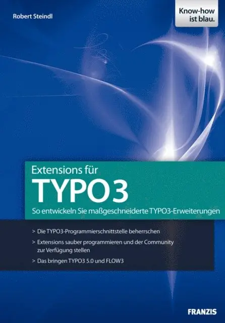 Robert Steindl - Extensions für TYPO3, E-bok. Tillgänglighet: Lägg i varukorg