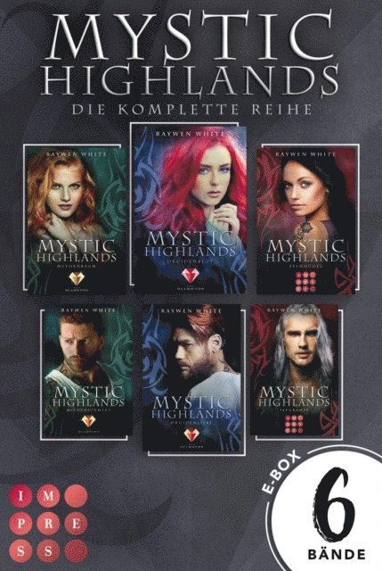 Raywen White - Mystic Highlands: 6 Bände in einem MEGA-Bundle!, E-bok