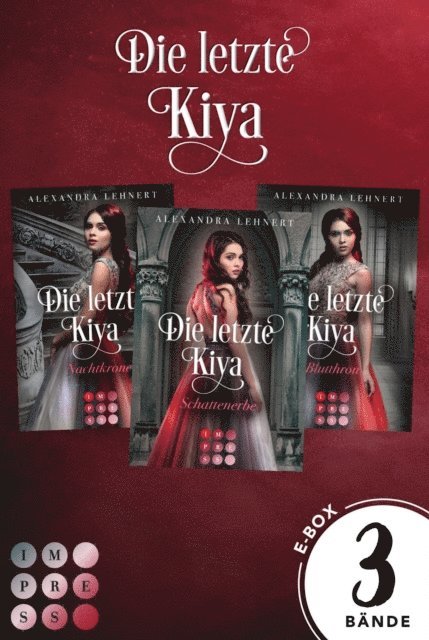 Alexandra Lehnert - Die letzte Kiya: 3 Bände in einem Bundle!, E-bok. Tillgänglighet: Lägg i varukorg