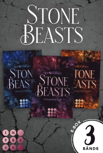Raywen White - Stone Beasts: 3 Bände in einem Bundle!, E-bok