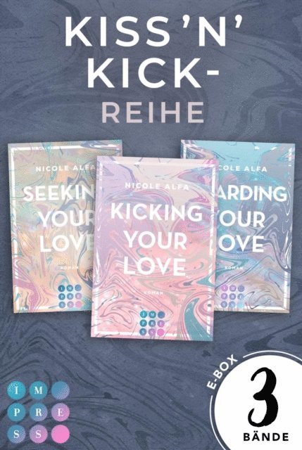 Nicole Alfa - Kiss'n'Kick: 3 Bände in einem Bundle!, E-bok. Tillgänglighet: Lägg i varukorg