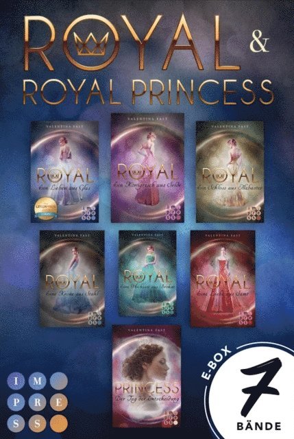 Valentina Fast - Royal-Mega-Bundle: Alle Bände der märchenhaft-romantischen Fantasyreihe (Band 1-6 inklusive Spin-off), E-bok