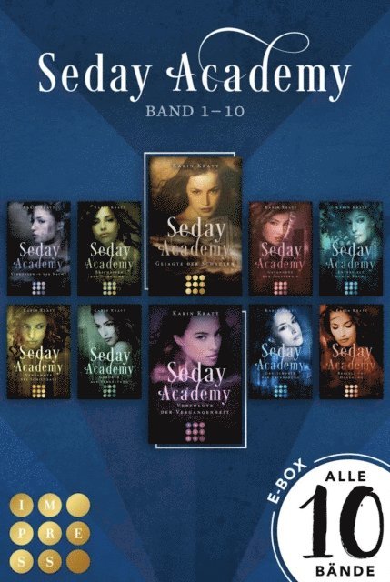 Karin Kratt - Seday Academy: Sammelband der romantischen Fantasy-Serie (Band 1-10), E-bok