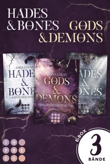 Anna Lukas - Hades & Bones: Die hochspannende Romantasy-Reihe inklusive Spin-Off in einem Bundle!, E-bok