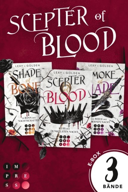Lexy v. Golden - Scepter of Blood: Die royale Fantasy-Trilogie in einem Bundle!, E-bok