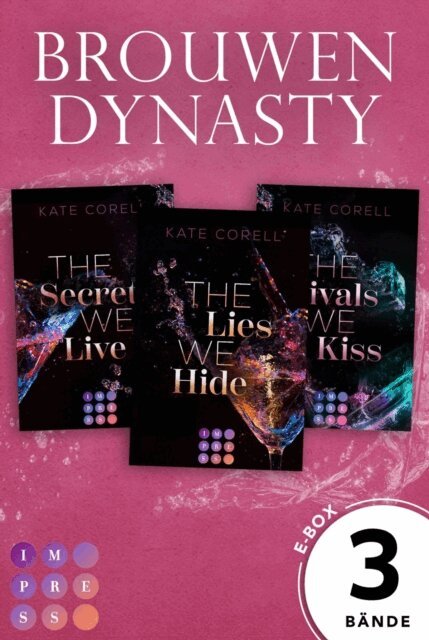 Kate Corell - Brouwen Dynasty: 3 Bande in einem Bundle!, E-bok