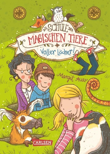 Margit Auer - Die Schule der magischen Tiere 2: Voller Löcher!, E-bok