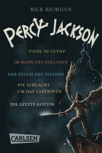 Rick Riordan - Percy Jackson: Percy Jackson und die griechischen Monster – Band 1-5 der mythischen Fantasy-Buchreihe in einer E-Box!, E-bok