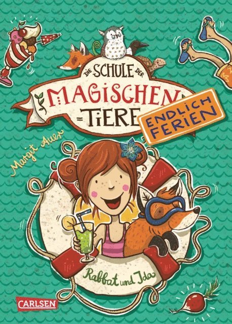 Margit Auer - Die Schule der magischen Tiere. Endlich Ferien 1: Rabbat und Ida, E-bok