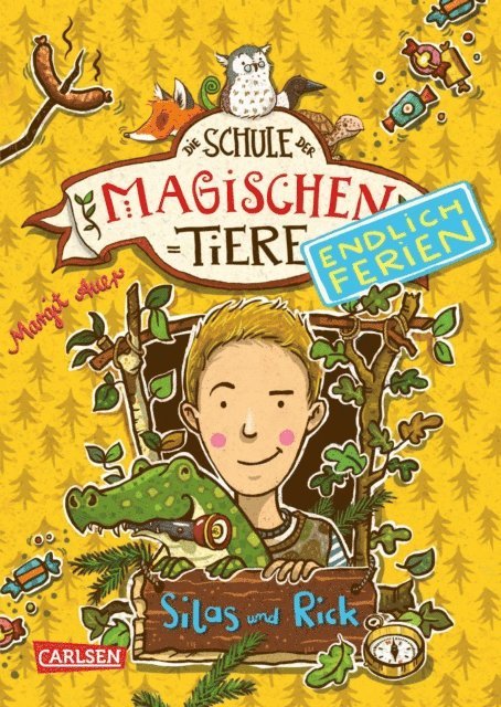 Margit Auer - Die Schule der magischen Tiere. Endlich Ferien 2: Silas und Rick, E-bok