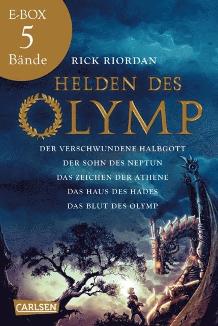 Rick Riordan - Helden des Olymp: Drachen, griechische Götter und römische Mythen – Band 1-5 der Fantasy-Reihe in einer E-Box!, E-bok
