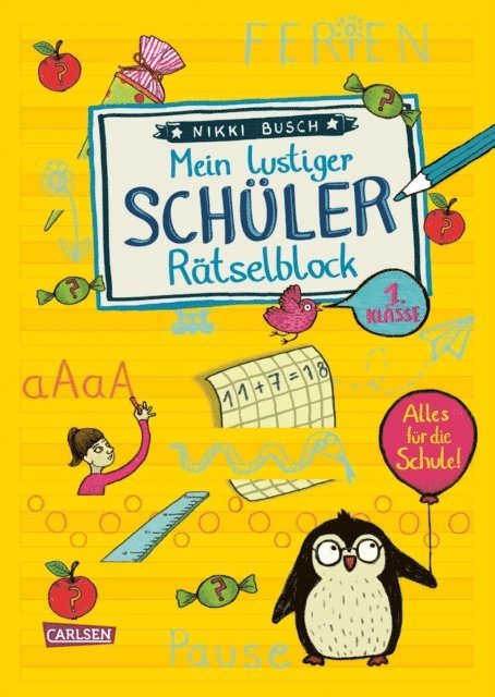 Nikki Busch - Mein lustiger Schüler-Rätselblock, E-bok