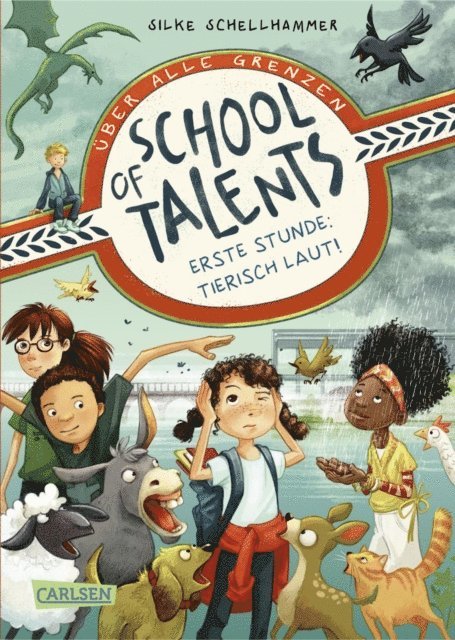 Silke Schellhammer - School of Talents 1: Erste Stunde: Tierisch laut!, E-bok