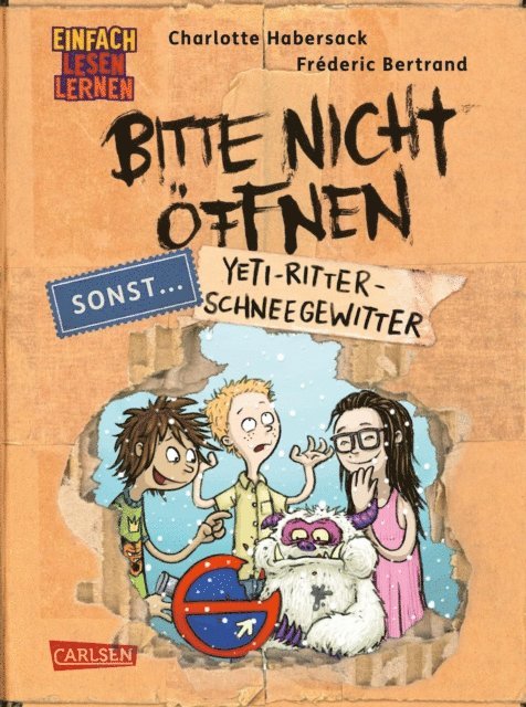 Charlotte Habersack - Bitte nicht öffnen, sonst ... 1: Yeti-Ritter-Schneegewitter, E-bok